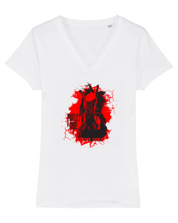 MOTLEY CRUE - NIKKI SIXX 1 White