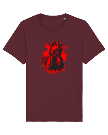 MOTLEY CRUE - NIKKI SIXX 1 Burgundy