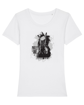 MOTLEY CRUE - NIKKI SIXX 2 White