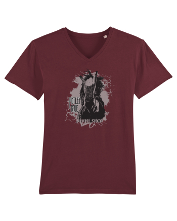 MOTLEY CRUE - NIKKI SIXX 2 Burgundy