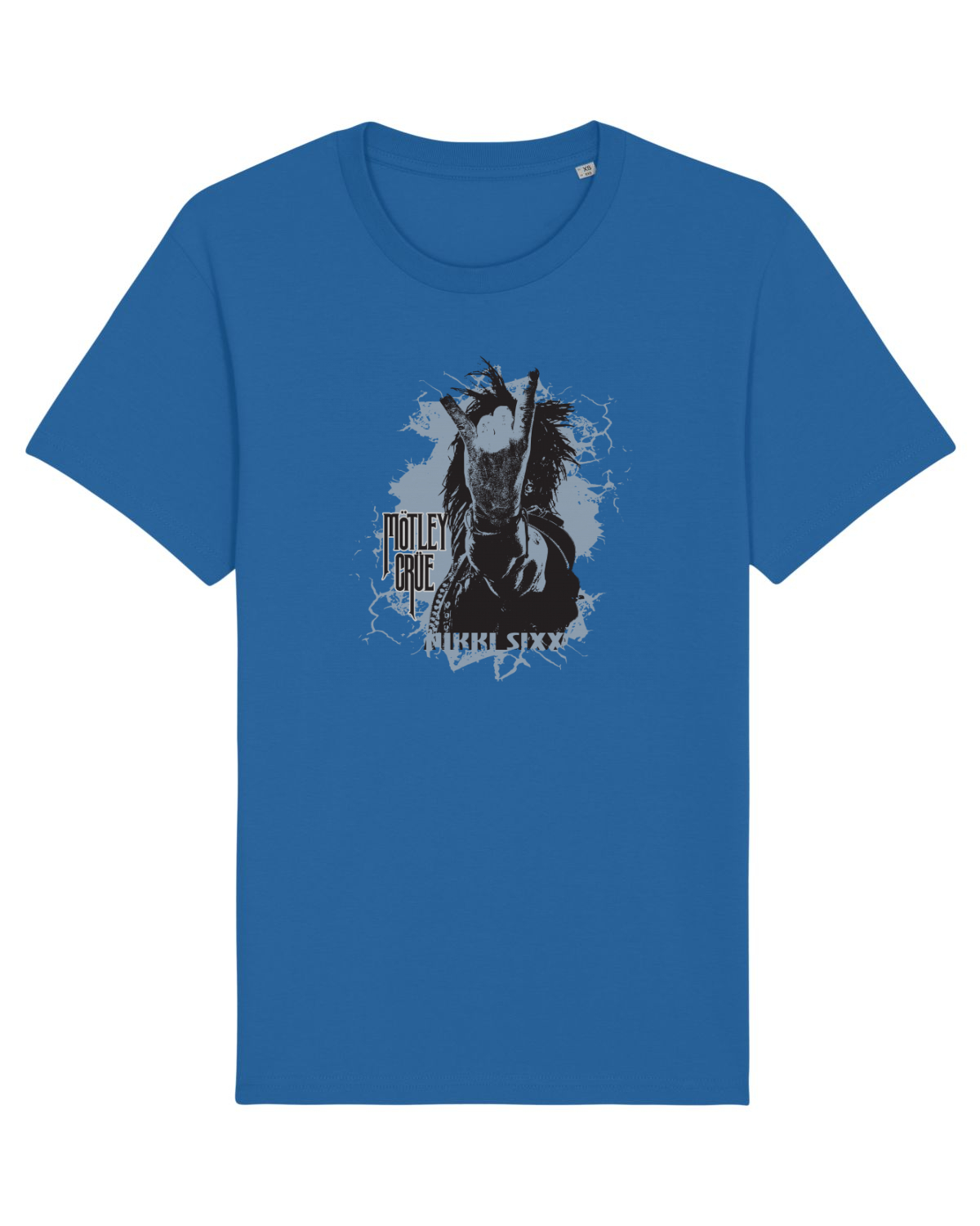 Tricou mânecă scurtă Unisex Rocker Royal Blue