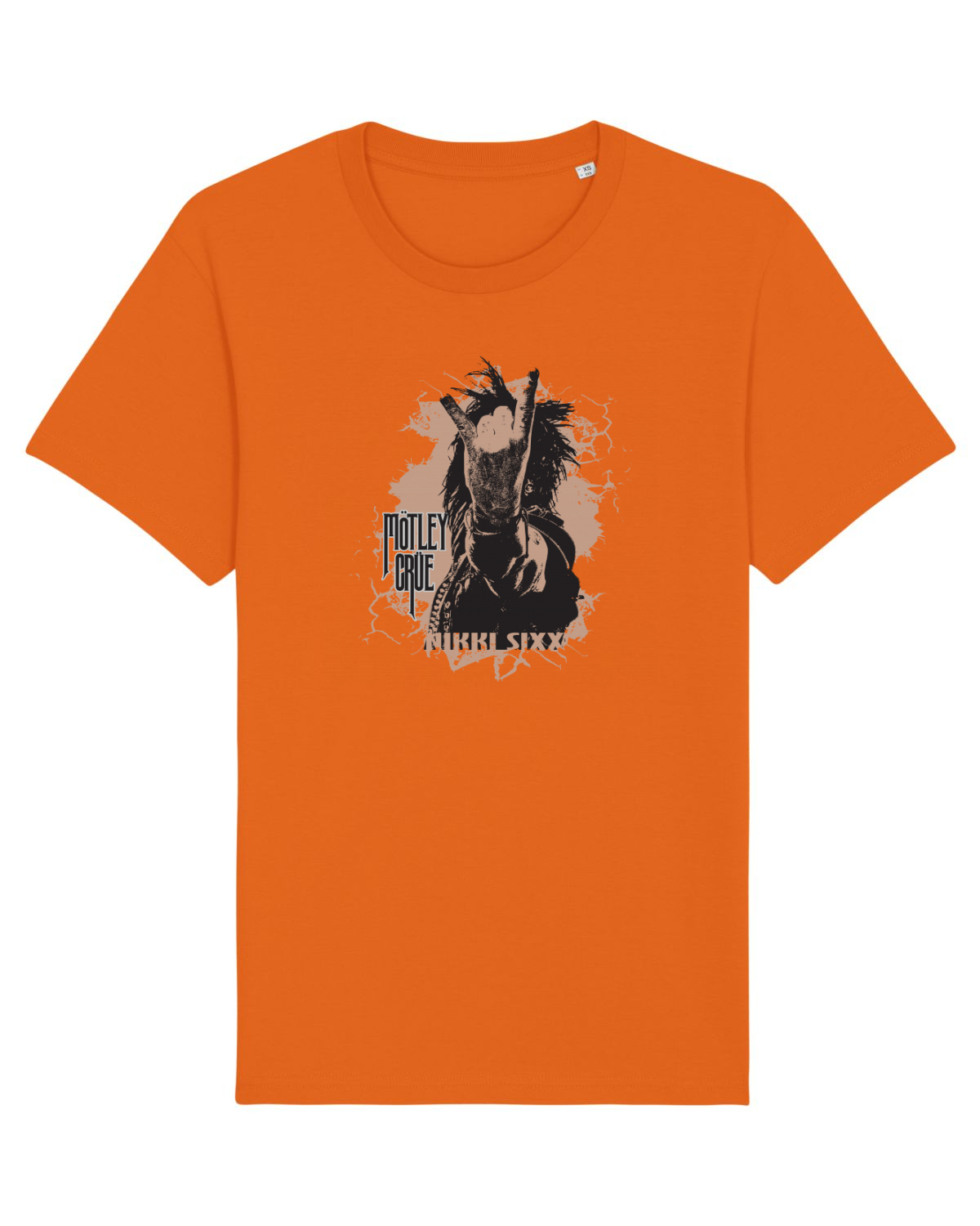 Tricou mânecă scurtă Unisex Rocker Bright Orange