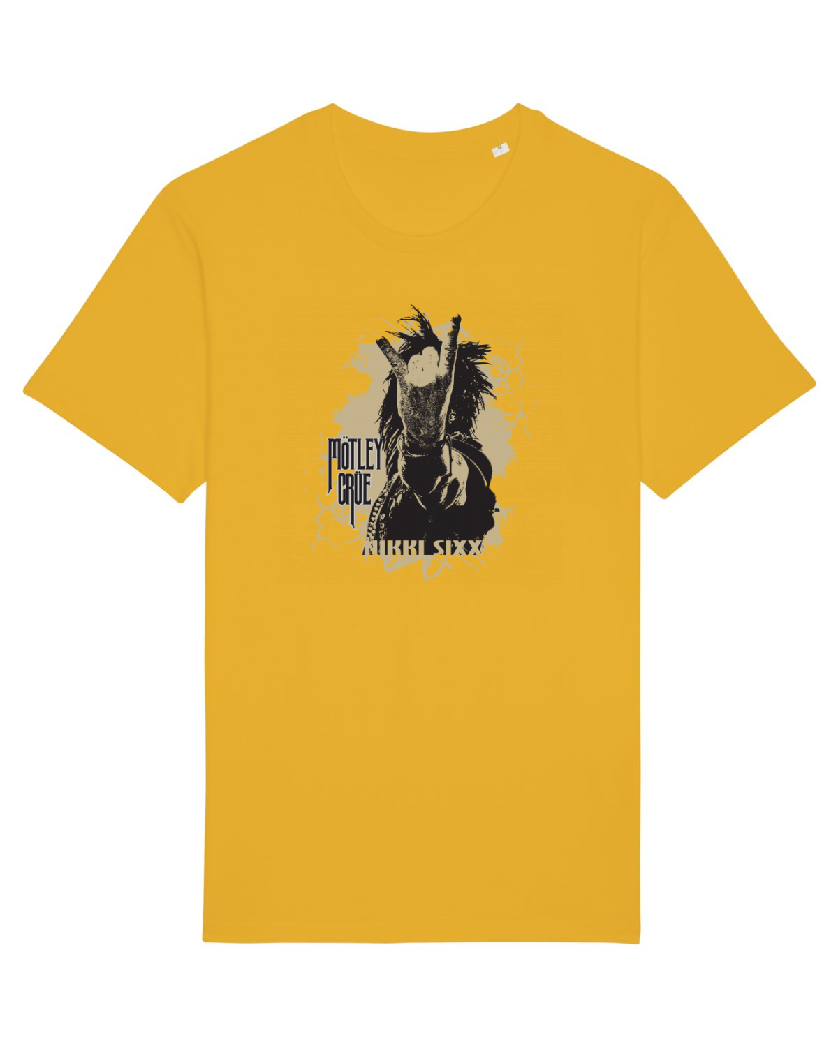 Tricou mânecă scurtă Unisex Rocker Spectra Yellow