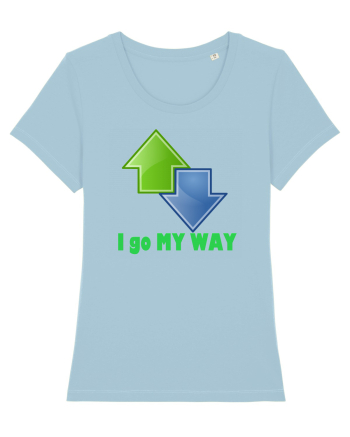 My way Sky Blue