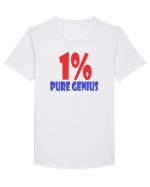 Pure genius Tricou mânecă scurtă guler larg Bărbat Skater