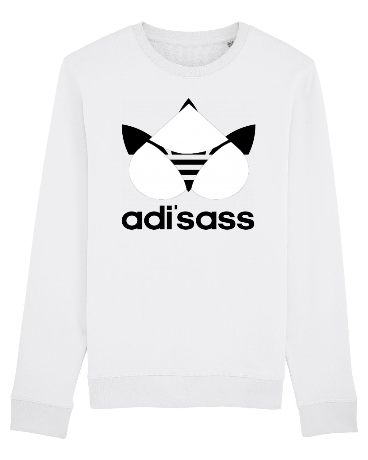 Bluză mânecă lungă Unisex Rise White