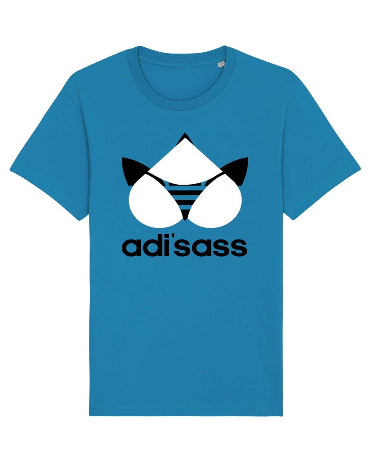 Tricou mânecă scurtă Unisex Rocker Azur
