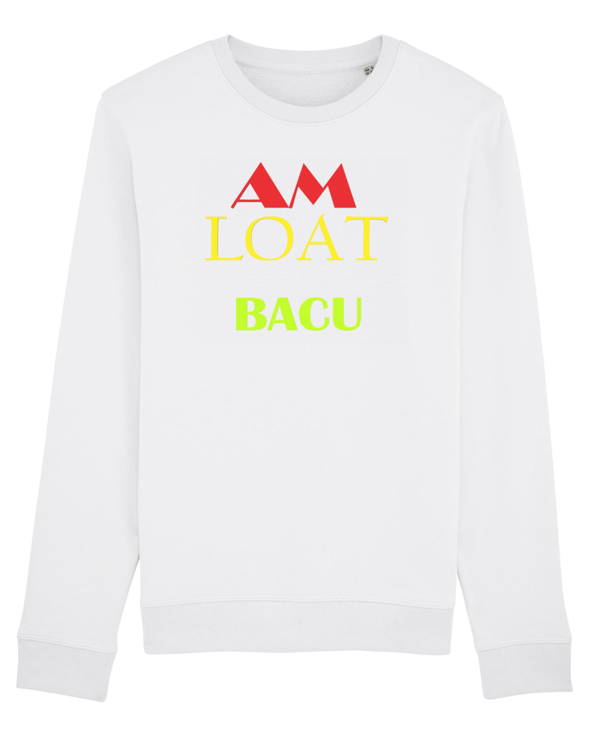 Bluză mânecă lungă Unisex Rise White