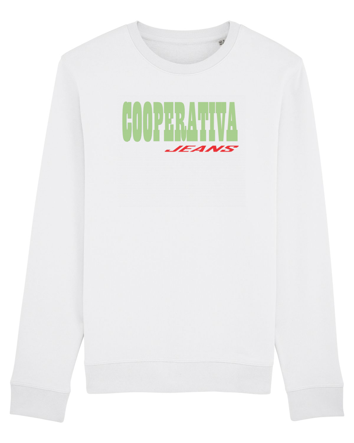 Bluză mânecă lungă Unisex Rise White