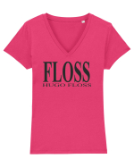 Hugo Floss Tricou mânecă scurtă guler V Damă Evoker