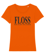 Hugo Floss Tricou mânecă scurtă guler larg fitted Damă Expresser