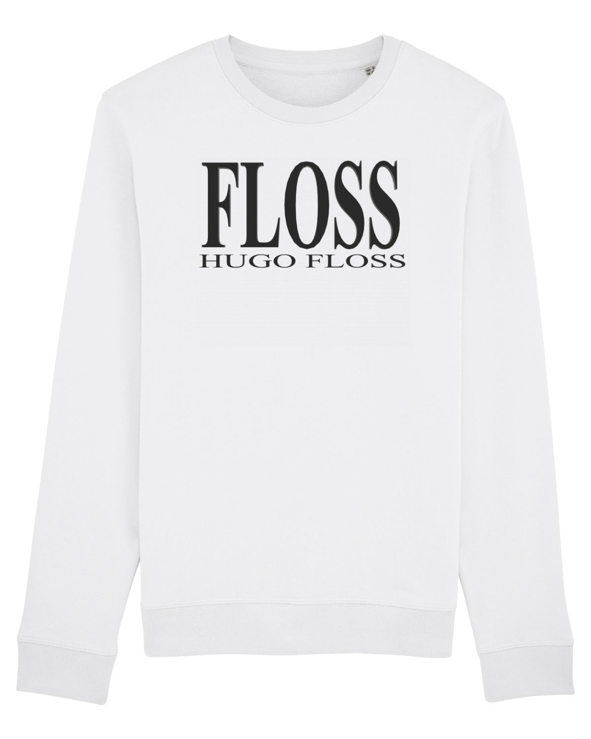 Bluză mânecă lungă Unisex Rise White