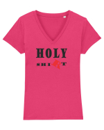 Holy shiRt Tricou mânecă scurtă guler V Damă Evoker