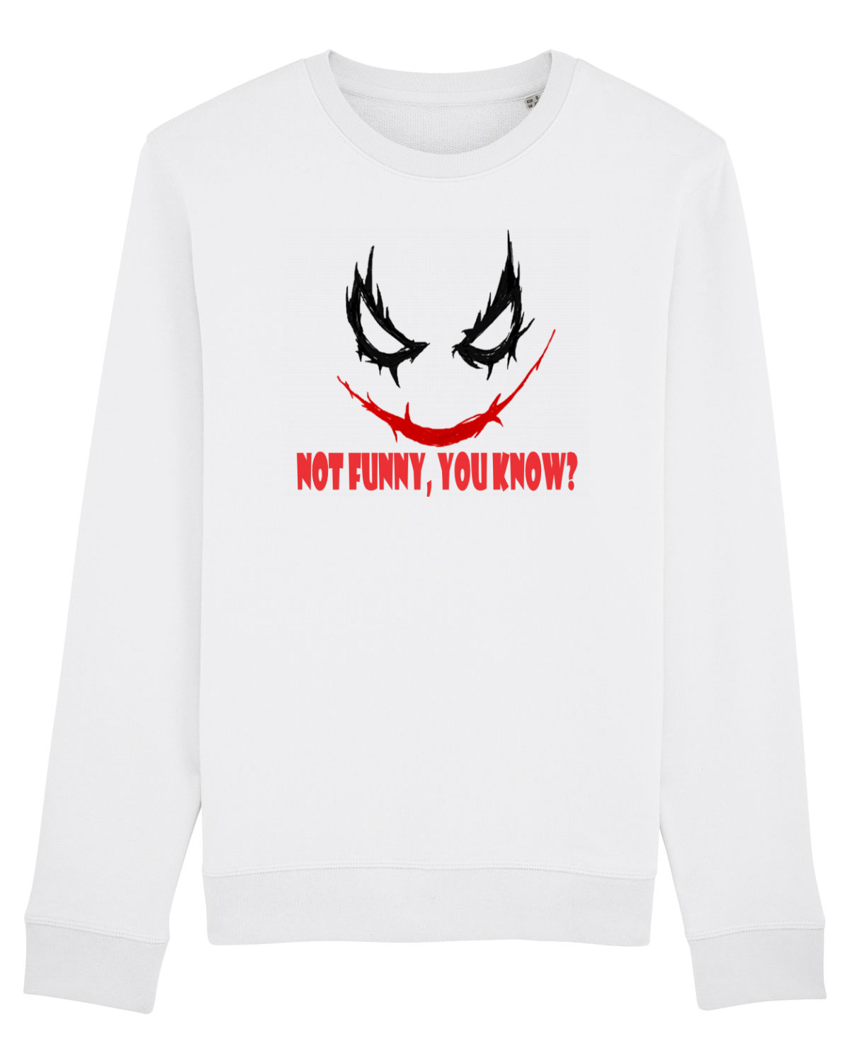 Bluză mânecă lungă Unisex Rise White