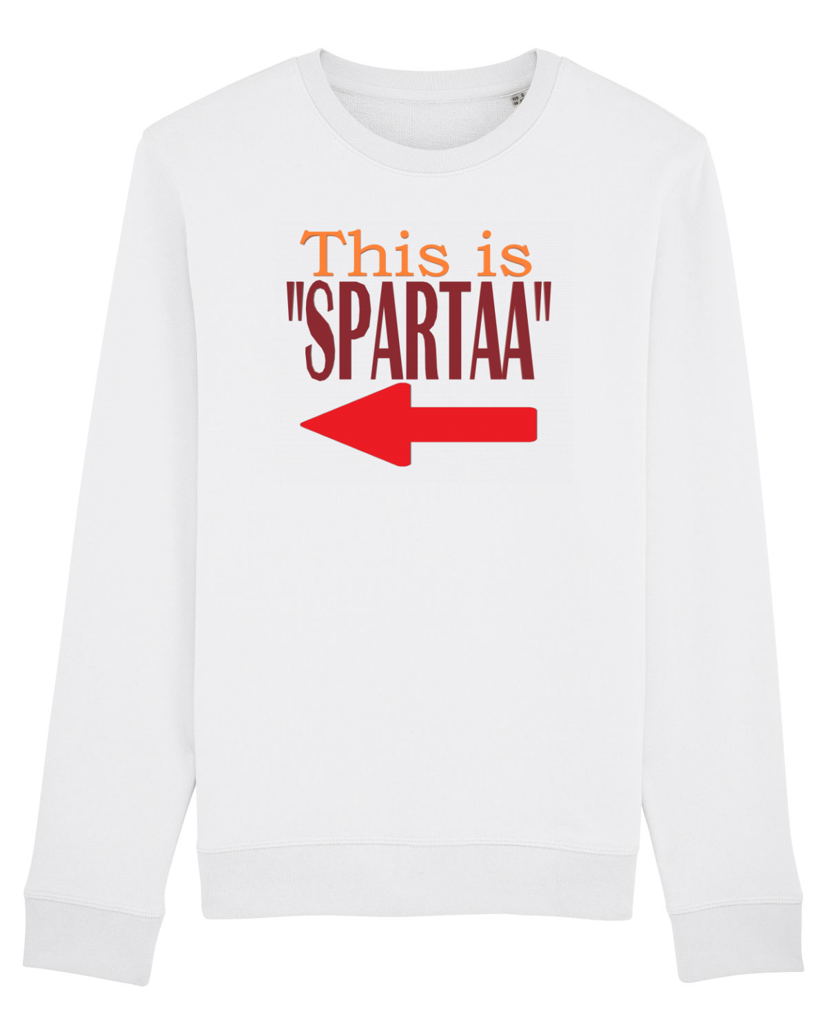 Bluză mânecă lungă Unisex Rise White