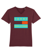 Tommy Tricou mânecă scurtă guler V Bărbat Presenter