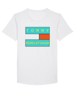 Tommy Tricou mânecă scurtă guler larg Bărbat Skater