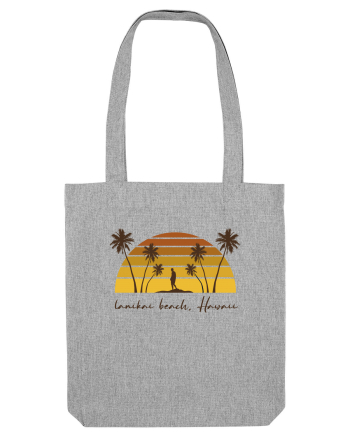 Lanikai Beach Hawaii Heather Grey
