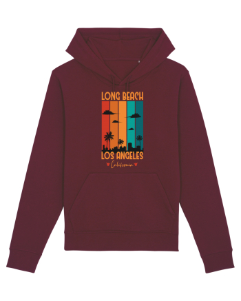 Long Beach California Burgundy