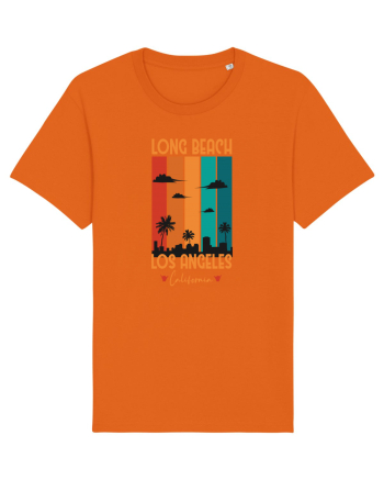 Long Beach California Bright Orange
