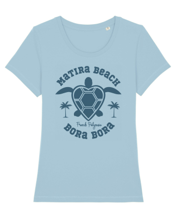 Matira Beach Bora Bora Sky Blue