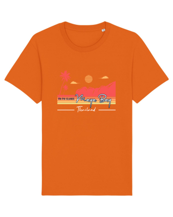 Maya Bay Thailand Bright Orange