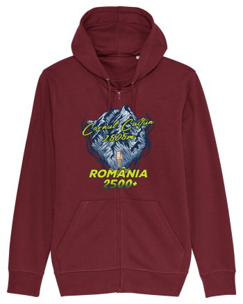 Pentru montaniarzi - Man vs mountain - Cornul Călțun Burgundy