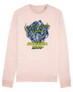 Pentru montaniarzi - Man vs mountain - Cornul Călțun Bluză mânecă lungă Unisex Rise
