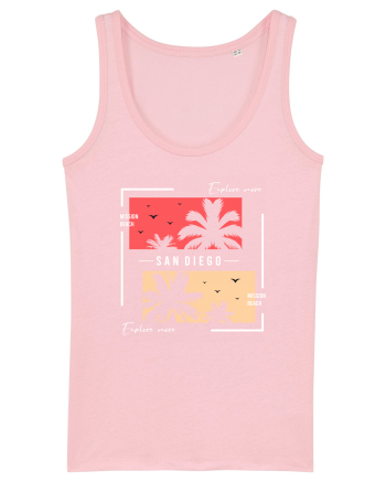 Mission Beach San Diego Cotton Pink
