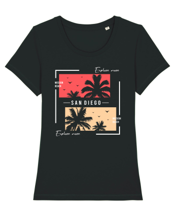 Mission Beach San Diego Black