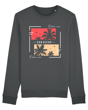 Mission Beach San Diego Anthracite