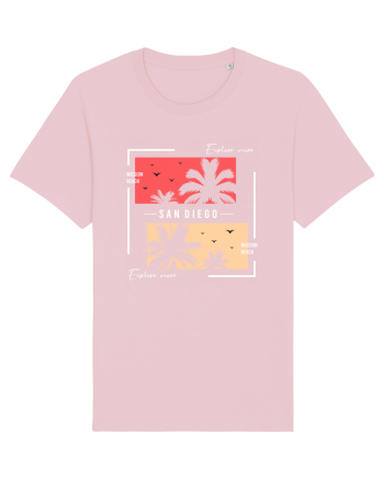 Mission Beach San Diego Cotton Pink
