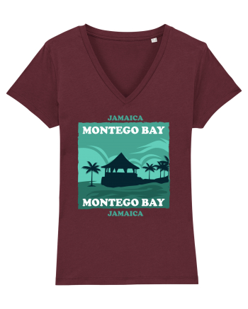 Montego Bay Jamaica Burgundy