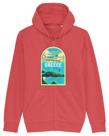 Navagio Beach Greece Carmine Red