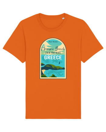 Navagio Beach Greece Bright Orange