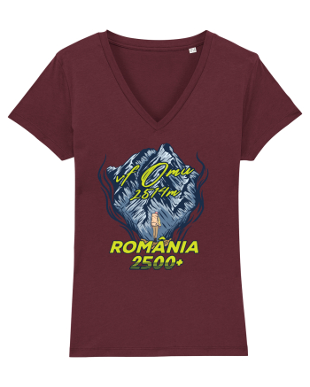 Pentru montaniarzi - Man vs mountain - Omu Burgundy