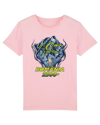 Pentru montaniarzi - Man vs mountain - Omu Cotton Pink