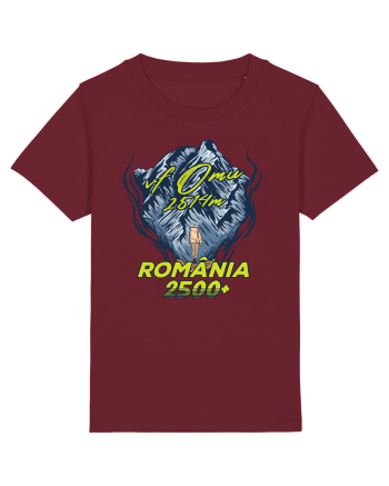 Pentru montaniarzi - Man vs mountain - Omu Burgundy
