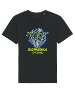 Pentru montaniarzi - Man vs mountain - Păpușa Tricou mânecă scurtă Unisex Rocker