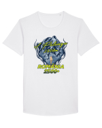 Pentru montaniarzi - Man vs mountain - Peleaga Tricou mânecă scurtă guler larg Bărbat Skater