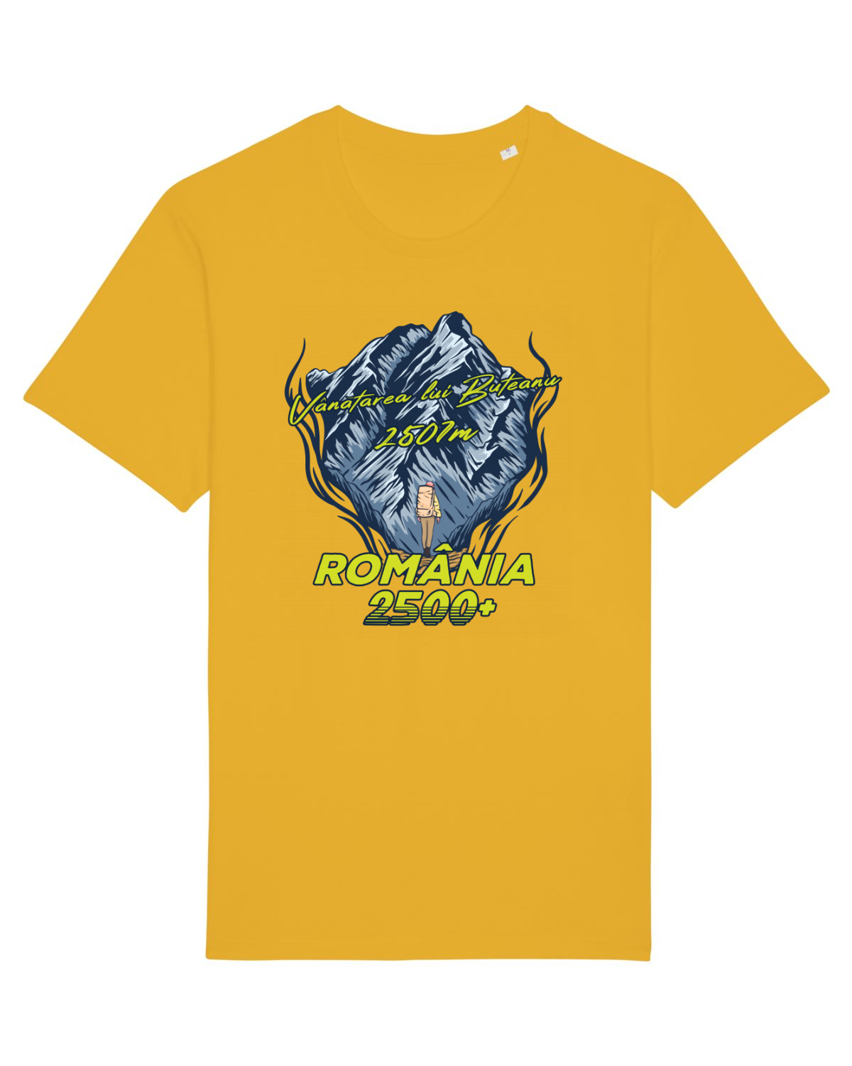 Tricou mânecă scurtă Unisex Rocker Spectra Yellow
