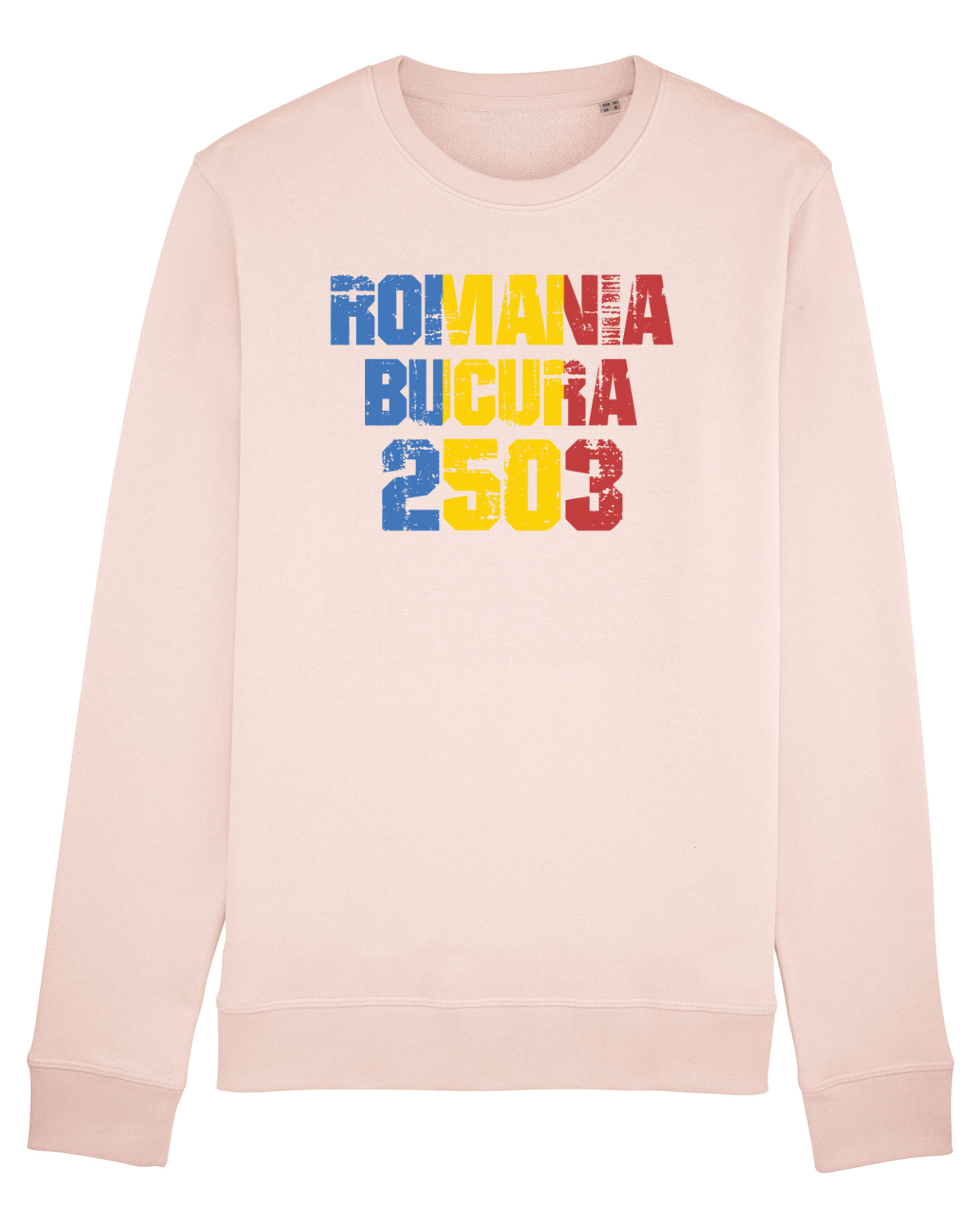 Bluză mânecă lungă Unisex Rise Candy Pink