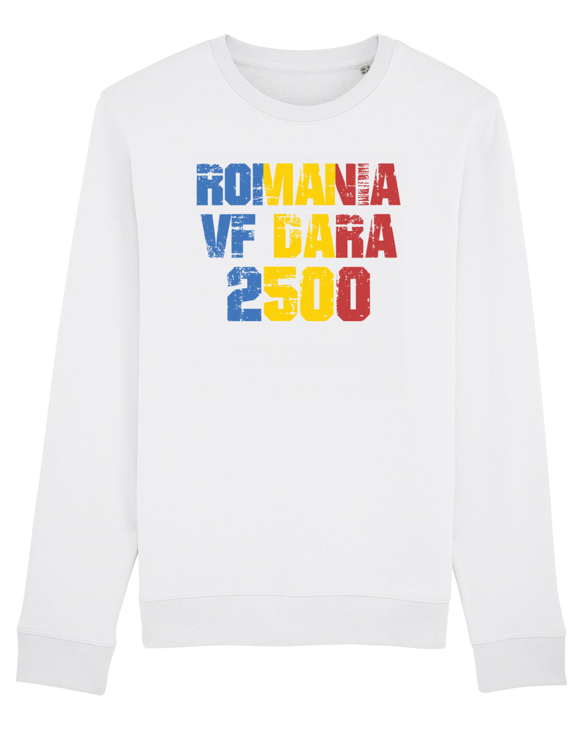 Bluză mânecă lungă Unisex Rise White