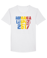 Pentru montaniarzi - Romania 2500 - Lespezi Tricou mânecă scurtă guler larg Bărbat Skater