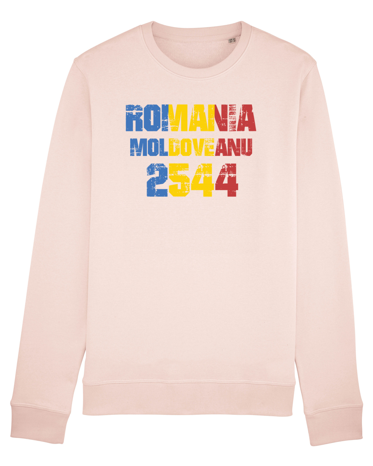 Bluză mânecă lungă Unisex Rise Candy Pink