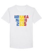 Pentru montaniarzi - Romania 2500 - Negoiu Tricou mânecă scurtă guler larg Bărbat Skater
