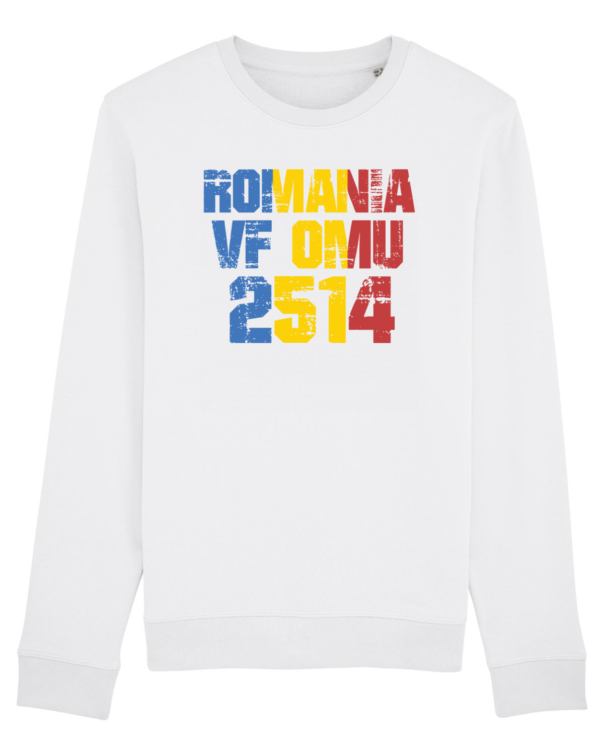 Bluză mânecă lungă Unisex Rise White