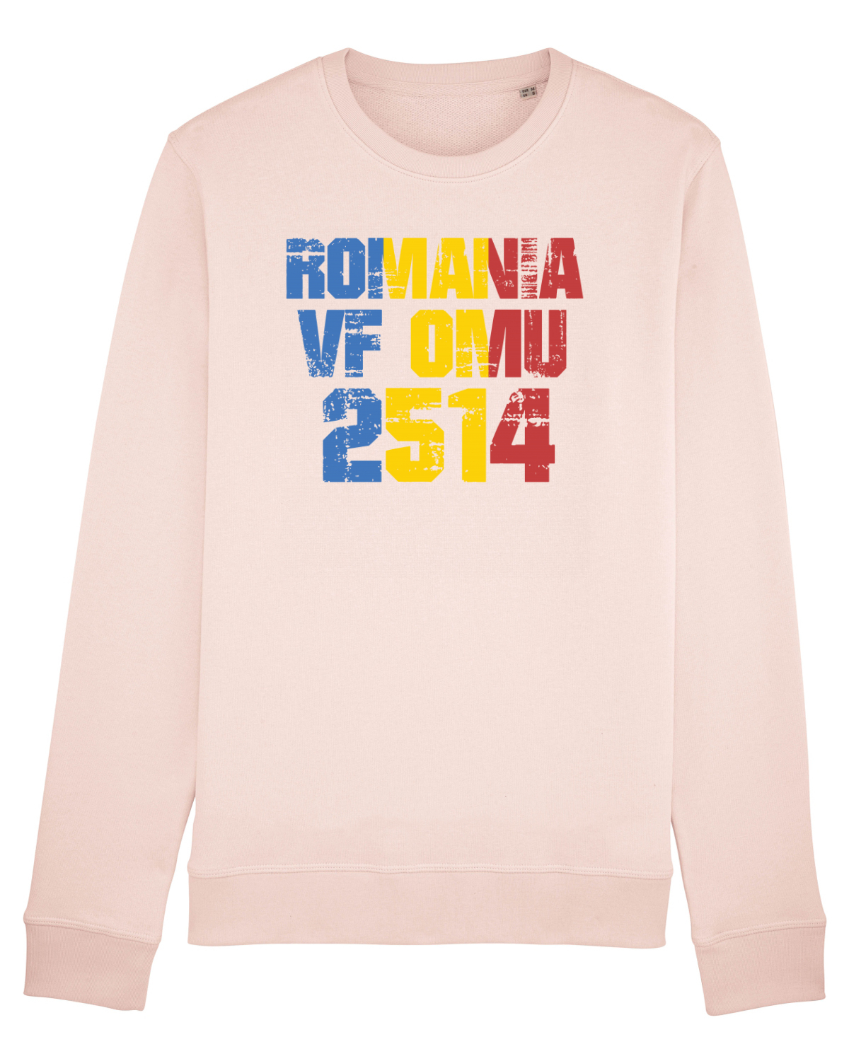 Bluză mânecă lungă Unisex Rise Candy Pink