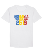 Pentru montaniarzi - Romania 2500 - Parângul mare Tricou mânecă scurtă guler larg Bărbat Skater