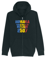 Pentru montaniarzi - Romania 2500 - Vânătarea lui Buteanu Hanorac cu fermoar Unisex Connector